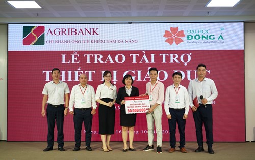 Doanh nghiệp cùng Đại học Đông Á đầu tư trang thiết bị giáo dục 