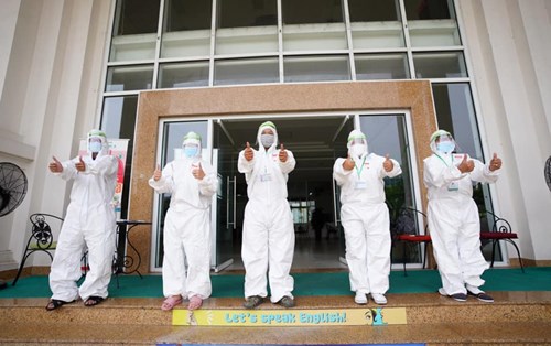 Những hình ảnh đẹp của thầy và trò Trường Đại học Đông Á trong mùa dịch Covid