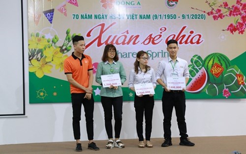 Doanh nghiệp liên kết dành học bổng khuyến học khích lệ SV khó khăn
