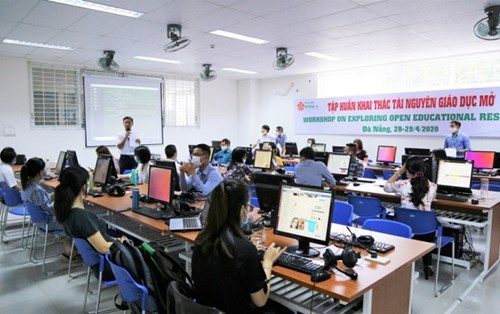 Tập huấn đợt 2 về khai thác tài nguyên Giáo dục Mở