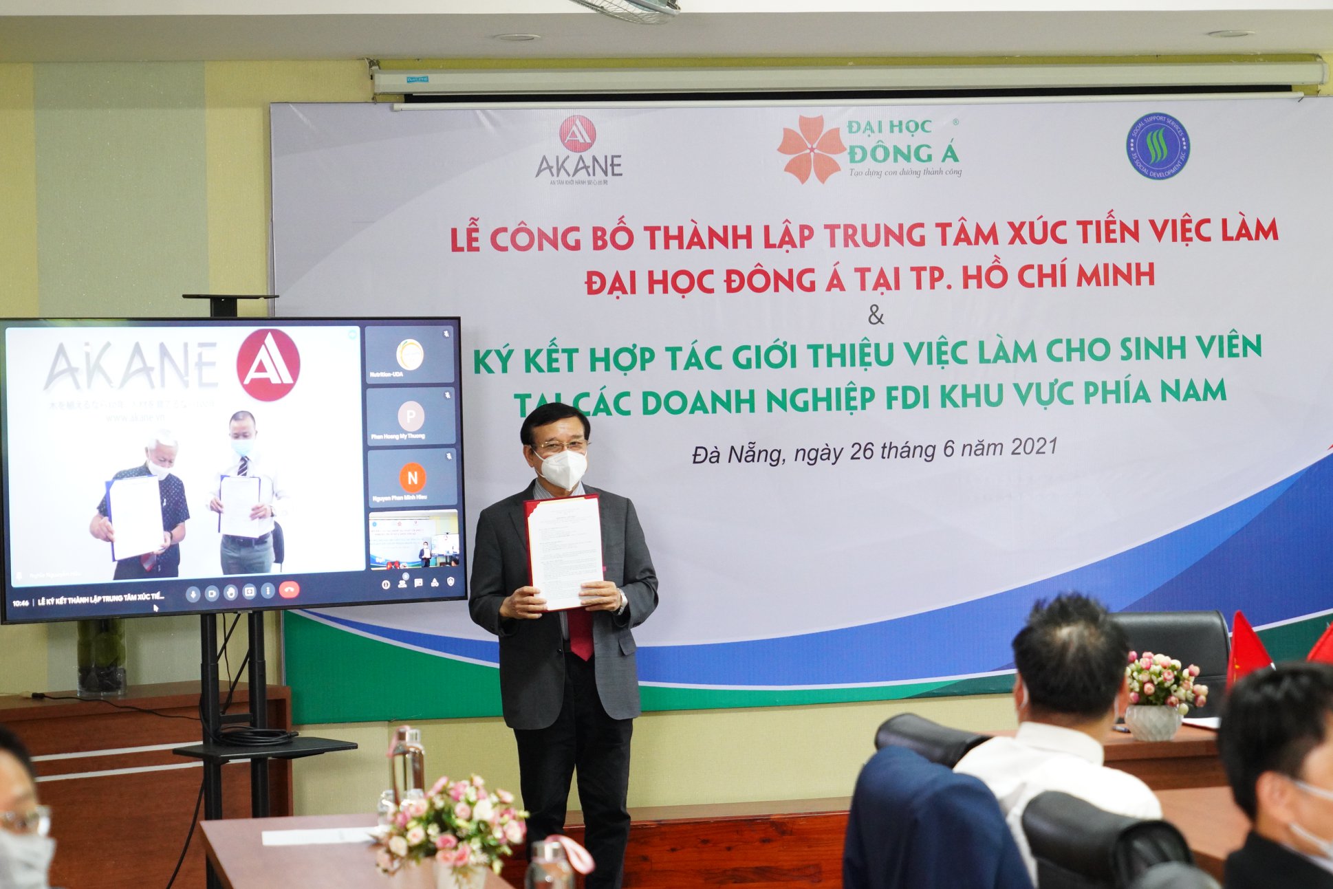 Thành lập Trung tâm xúc tiến việc làm và hợp tác tạo việc làm cho sinh viên tại các doanh nghiệp FDI khu vực phía Nam 