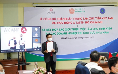 Thành lập Trung tâm xúc tiến việc làm và hợp tác tạo việc làm cho sinh viên tại các doanh nghiệp FDI khu vực phía Nam 