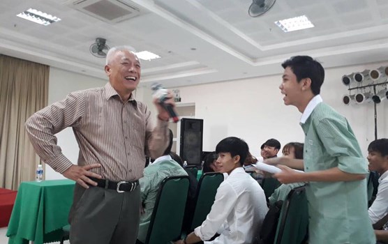 Cảm nhận của bạn Lê Võ Mai Đạt sinh viên lớp LE17A2 về buổi nói chuyện chuyên đề sáng nay
