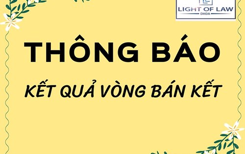 Kết quả vòng bán kết cuộc thi tranh biện Sera Monastery