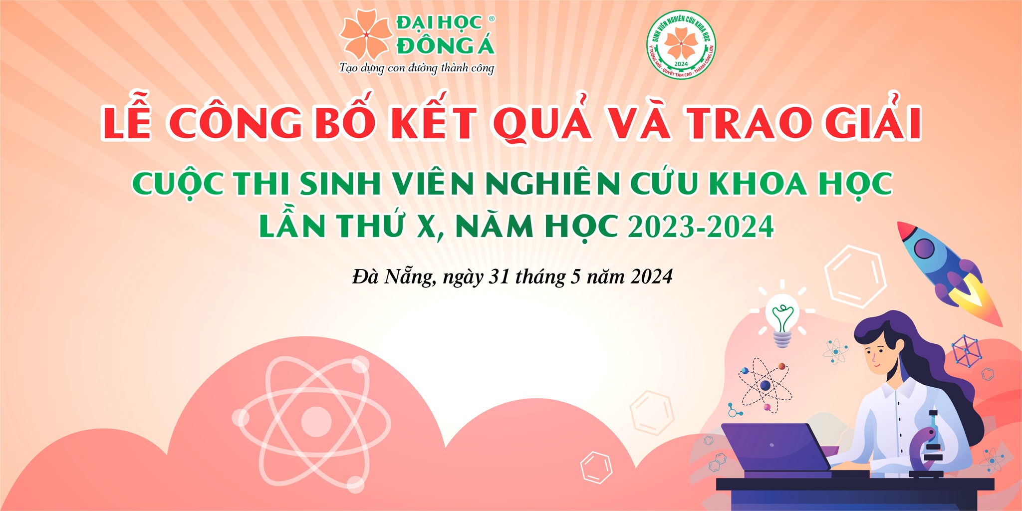 Kết quả Cuộc thi sinh viên NCKH cấp trường - Lần thứ X năm 2024