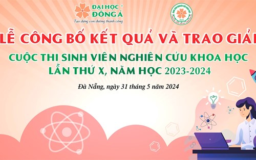 Kết quả Cuộc thi sinh viên NCKH cấp trường - Lần thứ X năm 2024