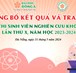 Kết quả Cuộc thi sinh viên NCKH cấp trường - Lần thứ X năm 2024