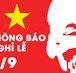 Thông báo nghỉ Lễ Quốc khánh 2-9