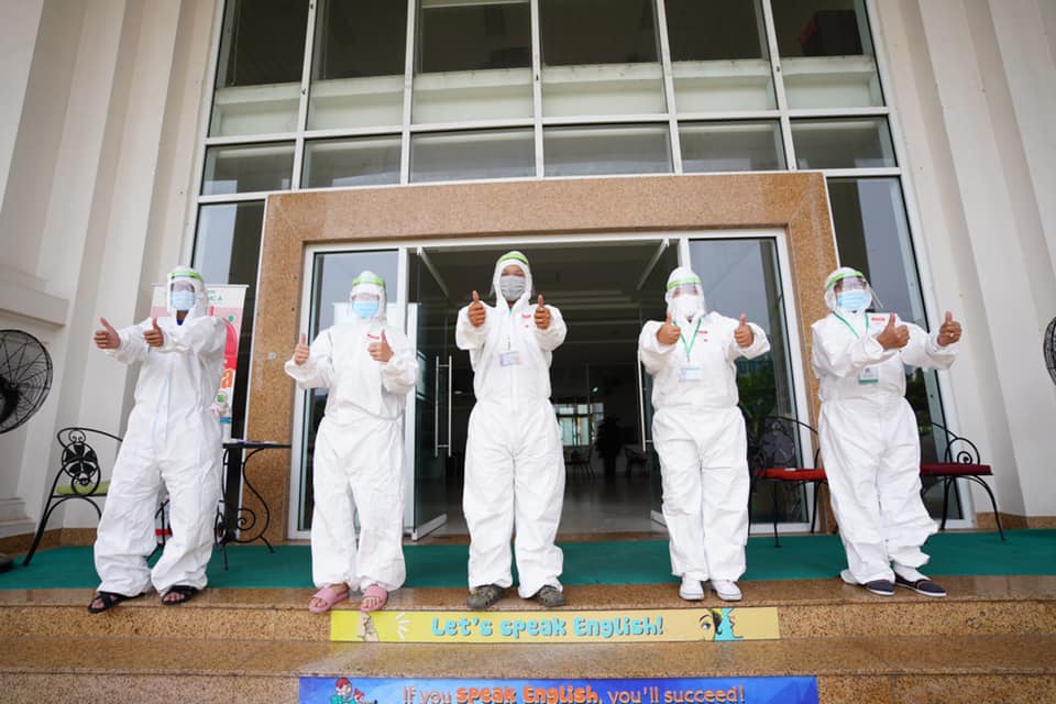 Những hình ảnh đẹp của thầy và trò Trường Đại học Đông Á trong mùa dịch Covid